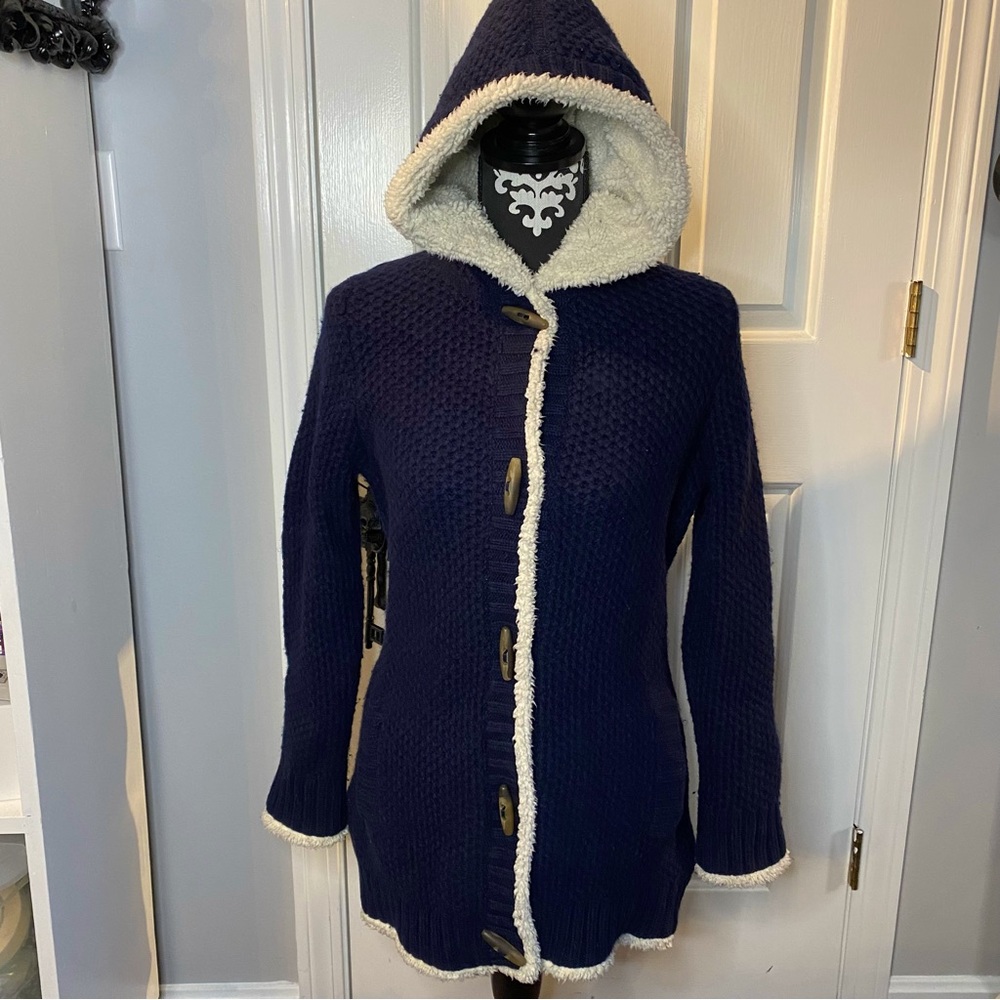 L.L.Bean lined honeycomb hoodie